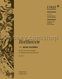 Missa Solemnis in D major, Op. 123 - double bass part