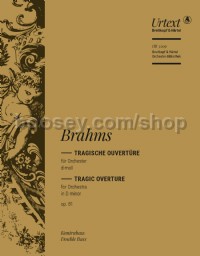 Tragic Overture in D minor, op. 81 - double bass part