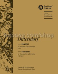 Oboe Concerto in G major - cello/double bass part