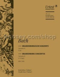 Brandenburg Concerto No. 3 in G BWV1048 - double bass part