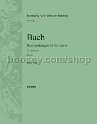 Brandenburg Concerto No. 5 in D major BWV 1050 - violin solo part