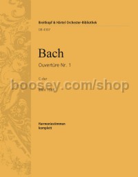 Overture (Suite) No. 1 in C major BWV 1066 - wind parts