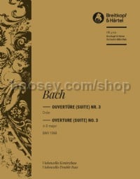 Overture (Suite) No. 3 in D major BWV 1068 - cello/double bass part