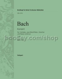 Harpsichord Concerto in F major BWV 1057 - recorder 1 solo part