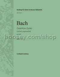Overture (Suite) in G minor BWV 1070 - basso continuo (harpsichord) part