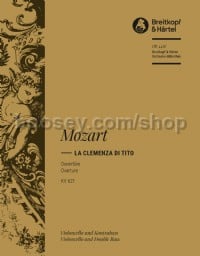 La Clemenza di Tito K. 621 - Overture - cello/double bass part