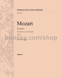 Piano Concerto No. 12 in A major KV 414 - violin 2 part