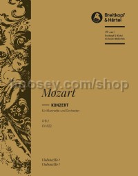 Clarinet Concerto in A major KV622 - cello part