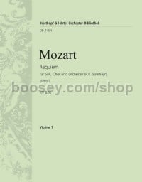 Requiem in D minor K. 626 (Süßmayr) - violin 1 part