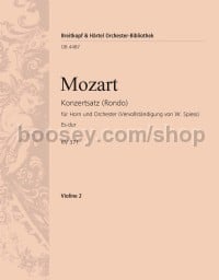 Concert Rondo in Eb major KV 371 - violin 2 part