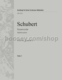 Rosamunde - Ballet Music, D 797, No. 2 & No. 9 - viola part