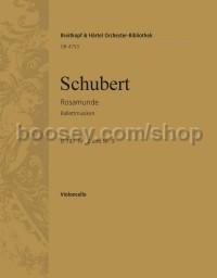 Rosamunde - Ballet Music, D 797, No. 2 & No. 9 - cello part