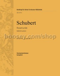 Rosamunde - Ballet Music, D 797, No. 2 & No. 9 - wind parts