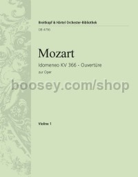 Idomeneo - Overture KV 366 - violin 1 part