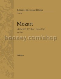 Idomeneo - Overture KV 366 - cello/double bass part