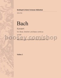 Oboe Concerto in G minor (Reconstruction) - violin 2 part