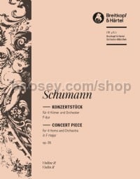 Concert Piece in F major, op. 86 - violin 2 part