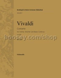 Concerto in E minor RV 275 - cello part