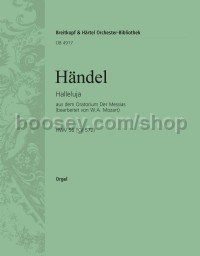 Halleluja aus Der Messias HWV 56 - basso continuo (organ) part