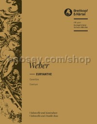 Euryanthe - Ouvertüre - cello/double bass part