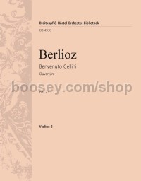 Benvenuto Cellini op. 23 - Overture - violin 2 part
