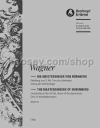 Die Meistersinger von Nürnberg WWV 96 - Introduction to Act 3 - viola part