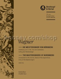 Die Meistersinger von Nürnberg WWV 96 - Introduction to Act 3 - double bass part