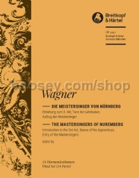 Die Meistersinger von Nürnberg WWV 96 - Introduction to Act 3 - wind parts