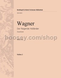 Der fliegender Holländer - Ouvertüre - violin 2 part