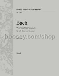Christmas Oratorio BWV 248 - viola part