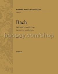 Christmas Oratorio BWV 248 - cello/double bass part