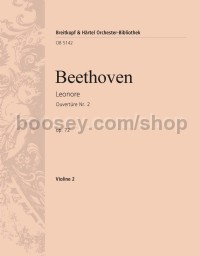 Leonore Overture No. 2, op. 72 - violin 2 part
