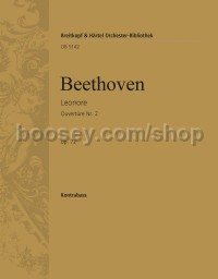 Leonore Overture No. 2, op. 72 - double bass part