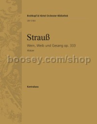 Wein, Weib und Gesang, op. 333 - double bass part