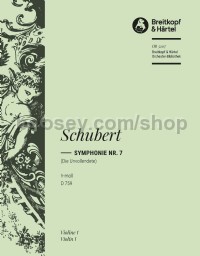 Symphony No.7 (8) Unfinished D759 Vln1