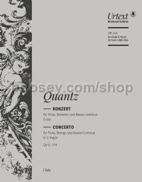 Flute Concerto in G major, QV 5:174 - viola part