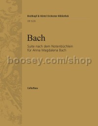 Suite after the Little Music Book for Anna Magdalena Bach - cello/double bass part