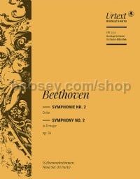 Symphony No. 2 in D major, op. 36 - wind parts