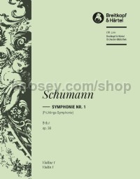 Symphony No. 1 in Bb major, op. 38 - violin 1 part
