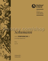 Symphony No. 1 in Bb major, op. 38 - cello part