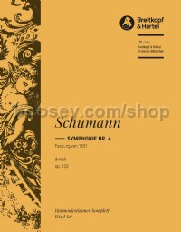Symphony No. 4 in D minor, op. 120 - wind parts