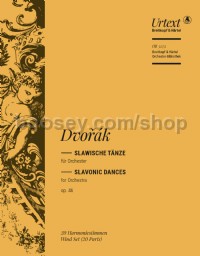 Slavonic Dances Op. 46 - wind parts