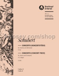 Concert Piece in D major, D.345 - violin 2 part