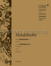 Symphony No. 1 in C minor, op. 11 - cello part