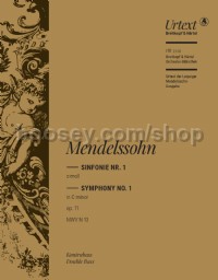 Symphony No. 1 in C minor, op. 11 - double bass part