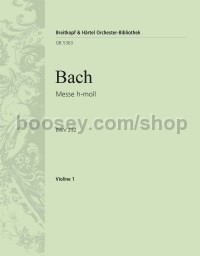 Mass in B minor BWV 232 - violin 1 part