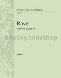 Rapsodie espagnole - violin 1 part
