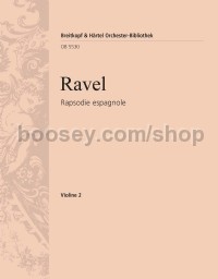 Rapsodie espagnole - violin 2 part