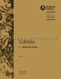Missa Dei Patris ZWV 19 (Violoncello Part)