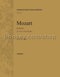 Horn Concerto No. 1 in D major KV 412 (386b) - cello/double bass part